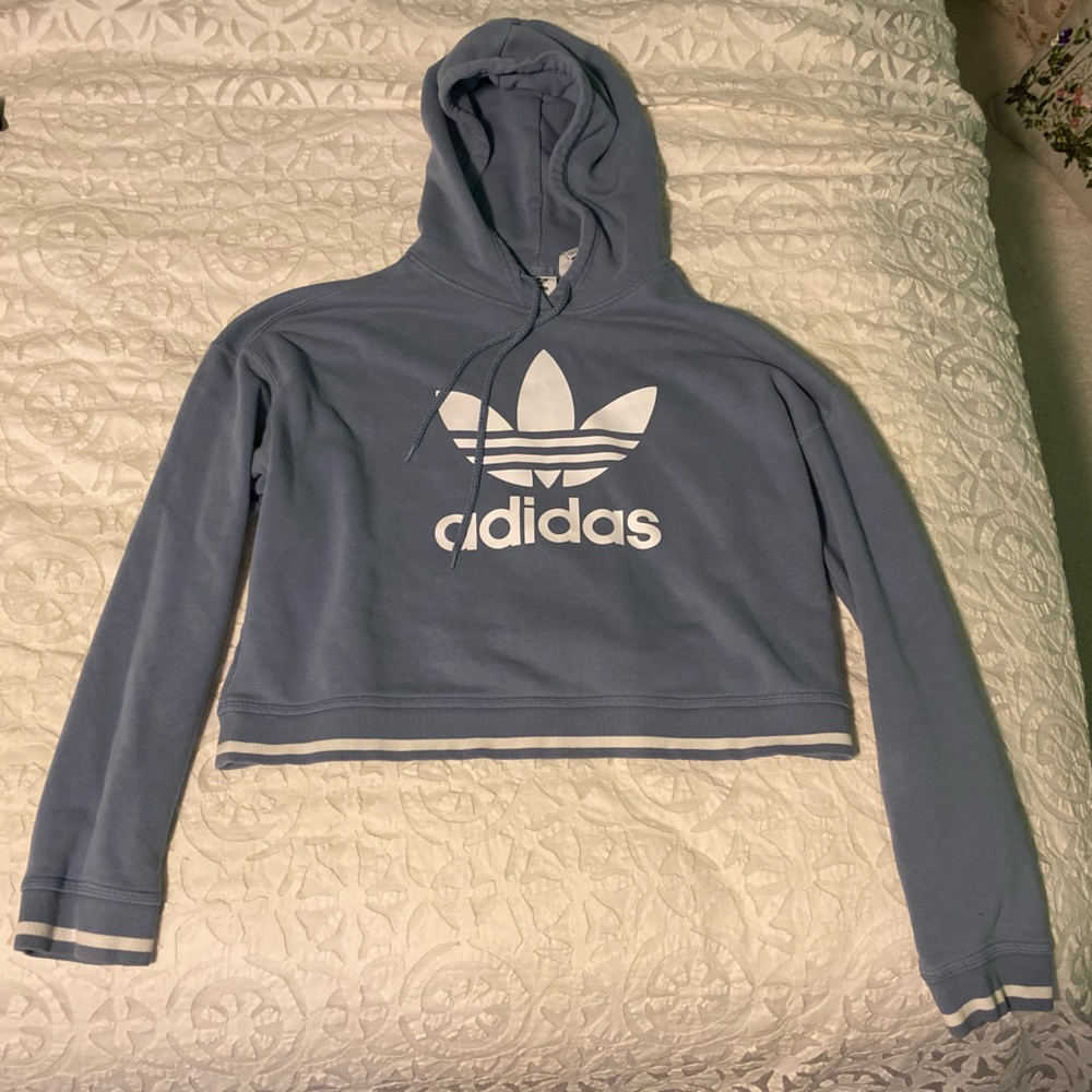 Adidas blue hoodie
